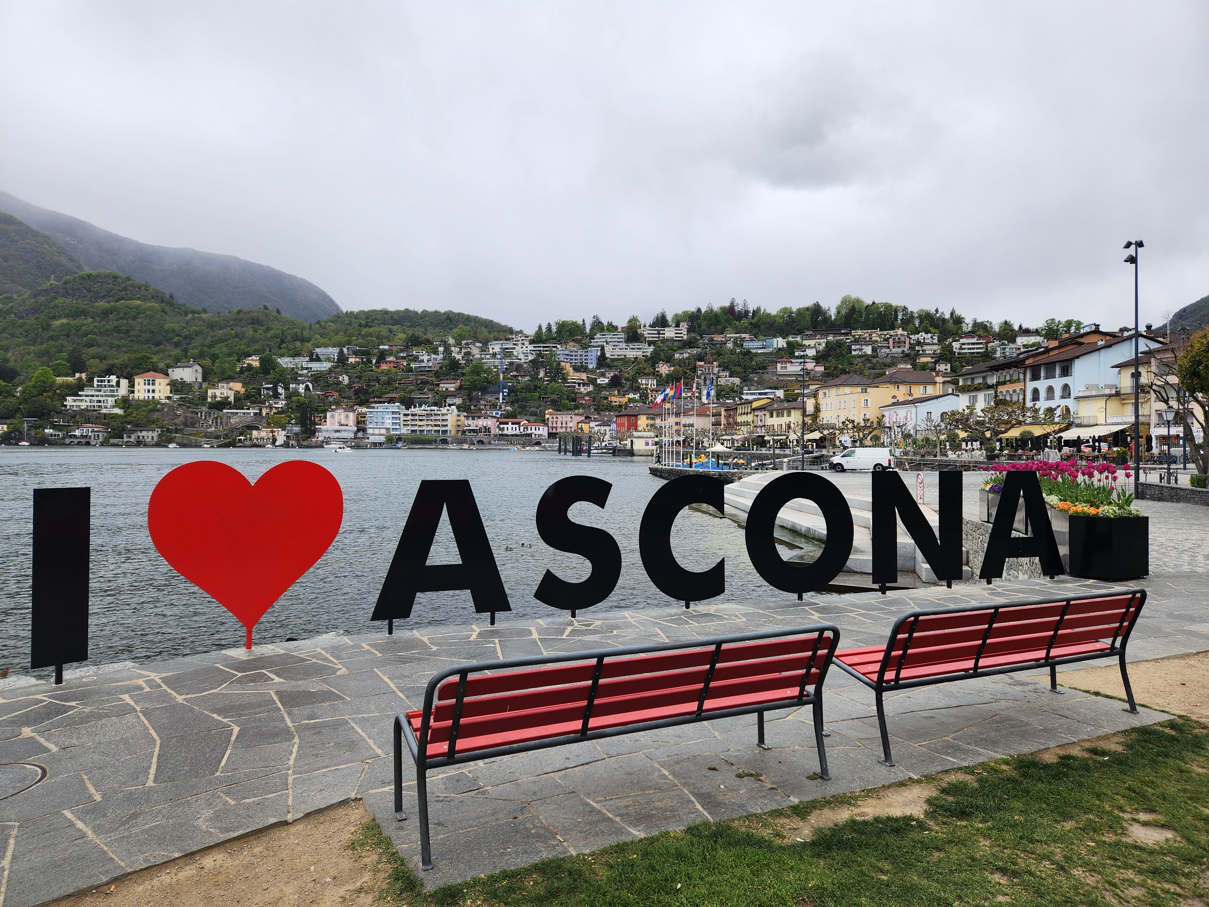 Ascona by the lake