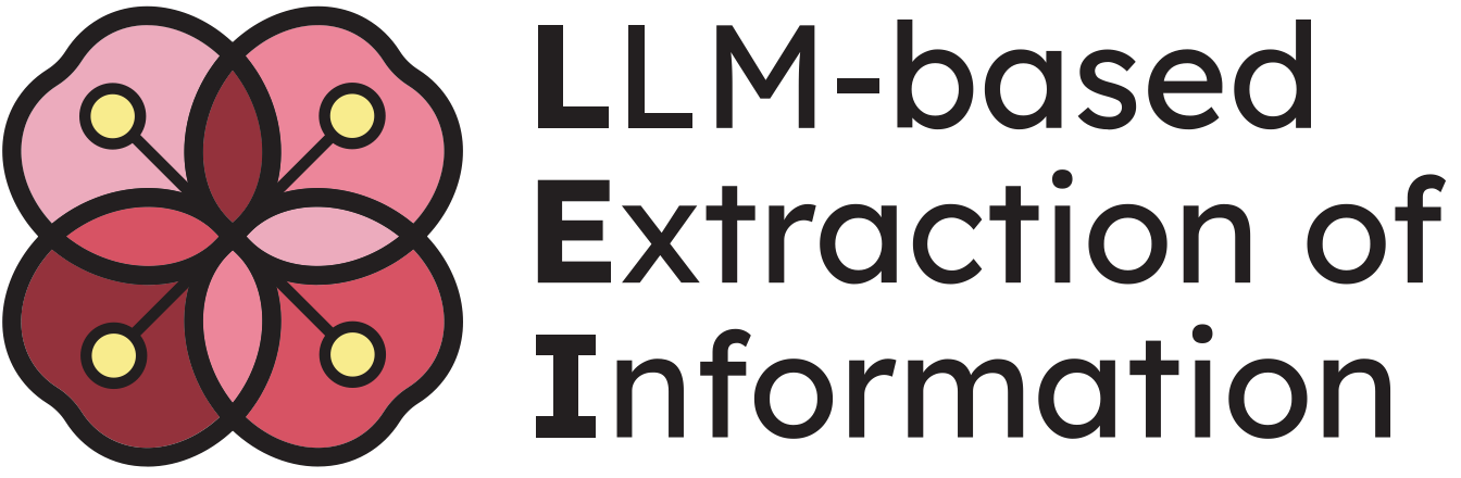 LEI stands for LLM-based Extraction of Information