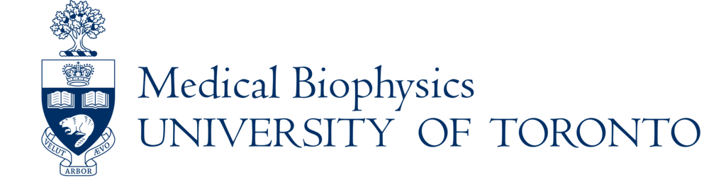 Medical BioPhysics department at University of Toronto logo